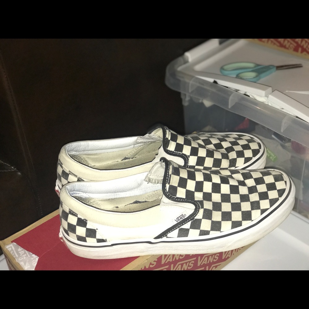Checkerboard Vans